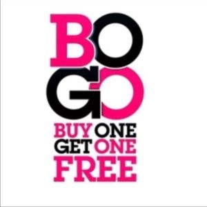 Buy one get one free of same or lesser value
